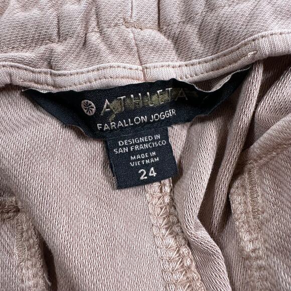 Athleta Farallon Jogger Mocha Latte Tan Women's Size 24 New With Tags - Picture 5 of 12